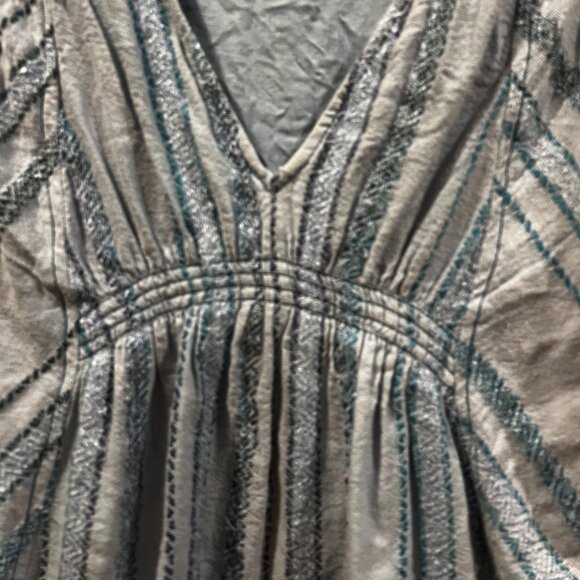 Free People Cactus Flower Mini Dress in Blue Size Small - Picture 5 of 7